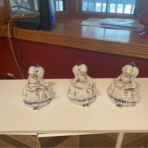 Porcelain Victorian Style Figurines
